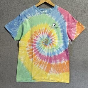 Simply Southern Tie Dye Graphic T-Shirt M Teens